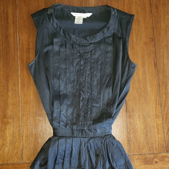 Max Studio Tops - Max Studio tuxedo style silk shirt